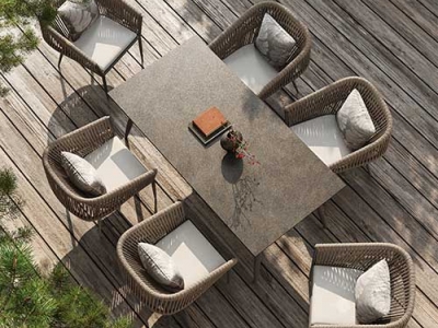 The environment in which outdoor furniture is used